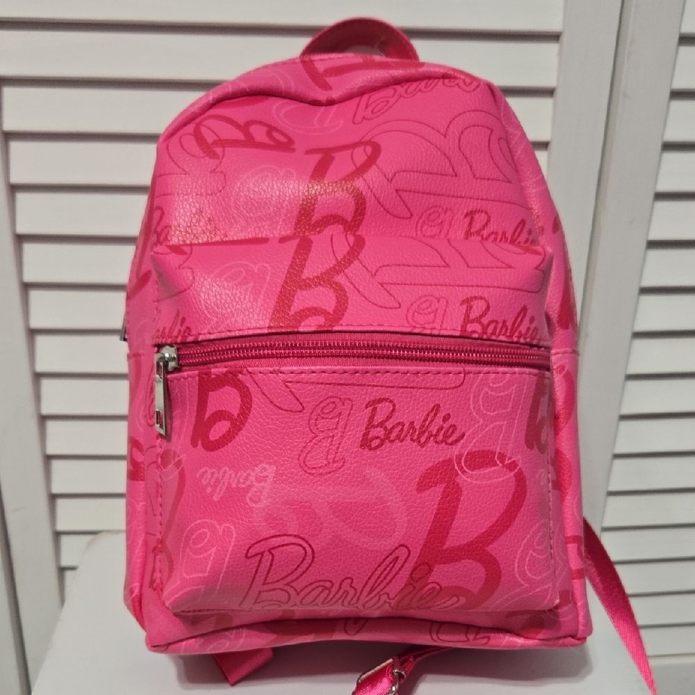 Barbie Pink Backpack MATTEL WOMEN GIRLS FASHION NEW